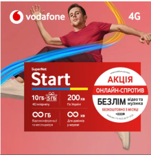 Тариф Vodafone SuperNet Start