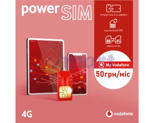 Тариф Vodafone POWER Sim Тариф Vodafone POWER Sim
