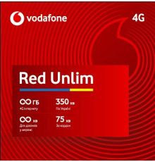 Контракт Тариф Vodafone  Red Unlim