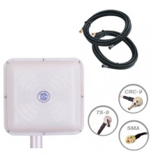 Антенний комплект 4G Energy MIMO 15 ДБ + кабель 2x10 + перехідники 2 шт