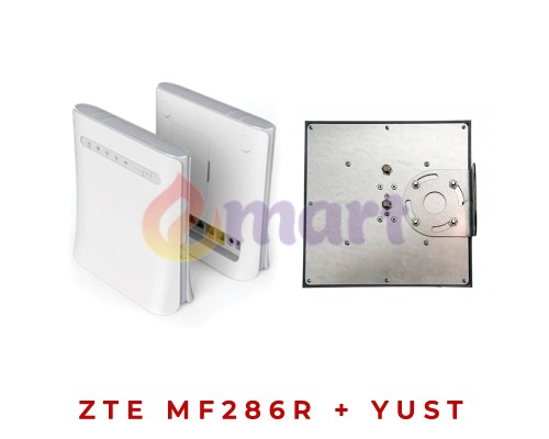 Комплект мобільного інтернету ZTE MF286R + MIMO YUST 17ДБ Комплект мобільного інтернету ZTE MF286R + MIMO YUST 17ДБ