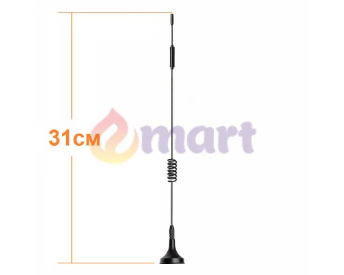 Інтернет-набір SATEL F3000 (4G LTE, Wi-Fi, 3000 мАг) з 4G антеною 12 dBi, магнітне кріплення, 1 м кабель, TS-9 Інтернет-набір SATEL F3000 (4G LTE, Wi-Fi, 3000 мАг) з 4G антеною 12 dBi, магнітне кріплення, 1 м кабель, TS-9