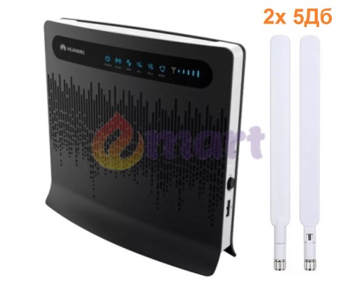 3G/4G LTE WI-FI роутер Huawei B593s-22 Black 3G/4G LTE WI-FI роутер Huawei B593s-22 Black