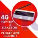 4G модем WIFI Tianjie MF904-3 White з антеною 3Дб тариф Vodafone Безліміт