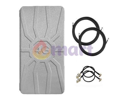 Комплект антенны RunBit Spider 2х16Дб, (800–2700 МГц)
