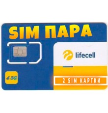Карточка Lifecell PowerSIM СИМ пара