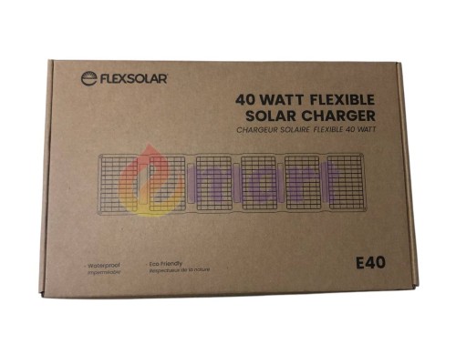 Сонячна панель портативна складна FlexSolar 40W