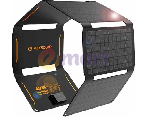 Сонячна панель портативна складна FlexSolar 40W Сонячна панель портативна складна FlexSolar 40W