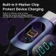 Кабель Toocki Type-C PD 100w Fast Charge (з дисплеєм) Black, 1 метр