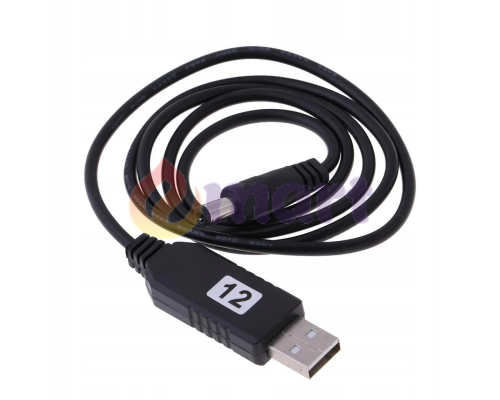Кабель USB-DC для роутера 12 V перетворювач 5 V на 12 V Кабель USB-DC для роутера 12 V перетворювач 5 V на 12 V