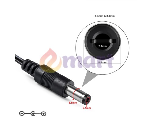 Кабель живлення для роутера від повербанка USB DC 2.1x5.5мм (DC 5521) 12V 3A з тригером, 1м Кабель живлення для роутера від повербанка USB DC 2.1x5.5мм (DC 5521) 12V 3A з тригером, 1м
