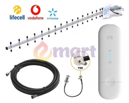 Готовый комплект WiFi 3G/4G мобильный интернет модем с Wifi ZTE MF79U + 3G/4G антенна Rapira-1 20 дб + кабель + переходник Готовый комплект WiFi 3G/4G мобильный интернет модем с Wifi ZTE MF79U + 3G/4G антенна Rapira-1 20 дб + кабель + переходник