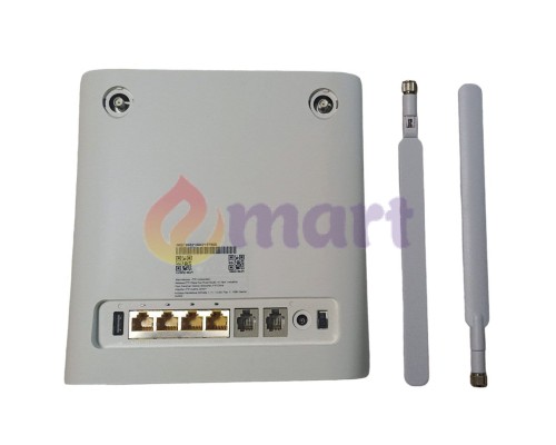 4G WiFi роутер ZTE MF286R з двома антенами 8dBi (Cat.6, 2,4\5 ГГц, 4 LAN, 2 Phone)