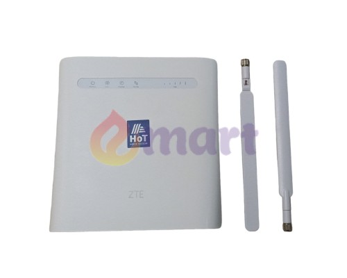 4G WiFi роутер ZTE MF286R з двома антенами 8dBi (Cat.6, 2,4\5 ГГц, 4 LAN, 2 Phone) 4G WiFi роутер ZTE MF286R з двома антенами 8dBi (Cat.6, 2,4\5 ГГц, 4 LAN, 2 Phone)