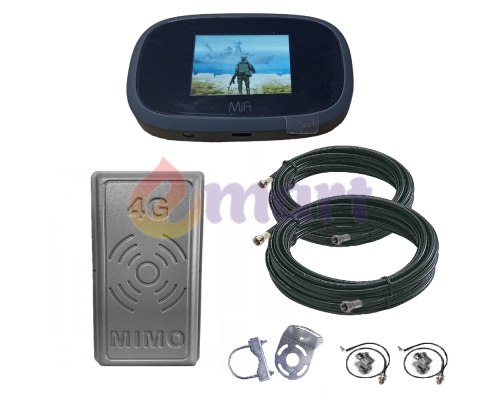 4G WiFi роутер Novatel MiFi8800 з широкосмуговою антеною Rnet MIMO 2x17dBi + 2x10м (824-2700 МГц) 4G WiFi роутер Novatel MiFi8800 з широкосмуговою антеною Rnet MIMO 2x17dBi + 2x10м (824-2700 МГц)