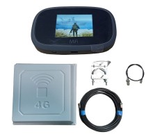 4G WiFi роутер Novatel MiFi8800 c широкополосной антенною Rnet Квадрат 4G 17dBi (800-2700 МГц)