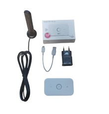 4G Wi-Fi роутер Huawei E5573 з широкосмуговою антеною 5G 15 dBi TS-9 на магніті