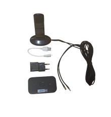 4G Wi-Fi роутер Huawei E5573 c широкосмуговою антеною MIMO 5G 2x12 dBi на магніті