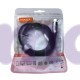 Кабель для швидкого заряджання Toocki Type-C Power Delivery Fast Charge PD, QC3.0 100w з дисплеєм Black, 1 метр