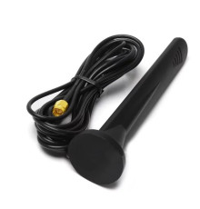 Антена широкосмугова 5G 12dBi (600-6000 МГц, SMA) на магніті 