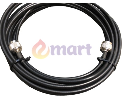 Кабель коаксіальний LMR-240 з низькими втратами 50 Ом, 10м (N to N)
