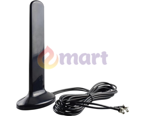 Антенна MIMO 12 dBi (TS9, 600–6000 МГц) на магните для 3G/4G/5G модемов и роутеров