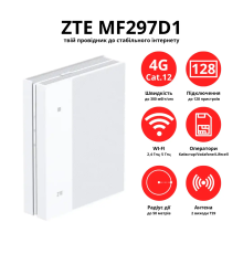 4G WiFi роутер ZTE MF297D2 LTE Cat.12