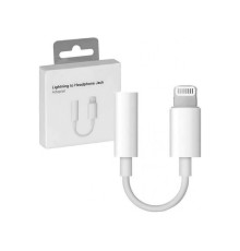 Перехідник для навушників Apple Lightning to 3.5 mm Headphone Jack Adapter MMX62ZM 
