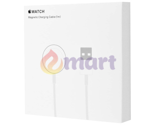 Беспроводное зарядное устройство Watch Magnetic Charger to USB Cable (1m) White