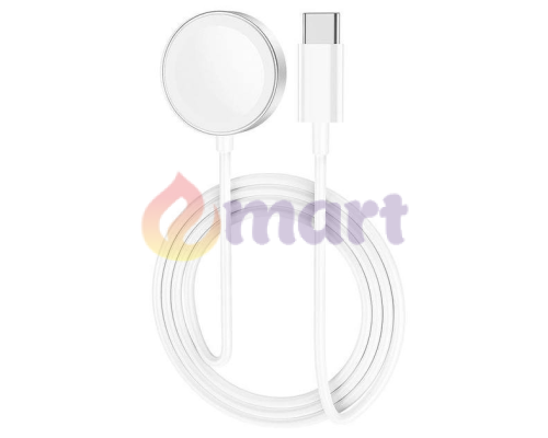 Бездротовий зарядний пристрій Watch Magnetic Charger to USB Cable (1m) White