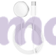 Бездротовий зарядний пристрій Watch Magnetic Charger to USB Cable (1m) White