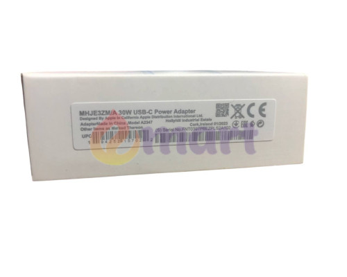 Мережевий зарядний пристрій 30W USB-C Power Adapter USB-C to Cable (MHJE3ZM)