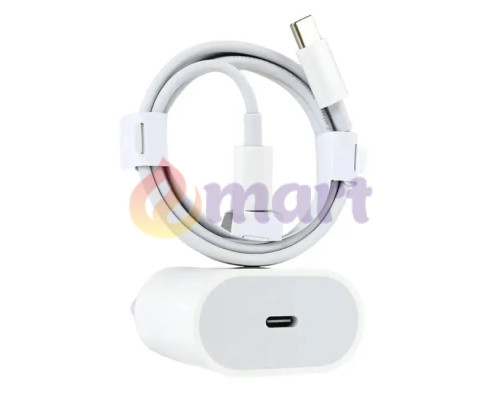 Мережевий зарядний пристрій 30W USB-C Power Adapter USB-C to Cable (MHJE3ZM)