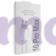 Мережевий зарядний пристрій 35W USB-C Power Adapter USB-C to Cable 1m White (MHJE3ZM)