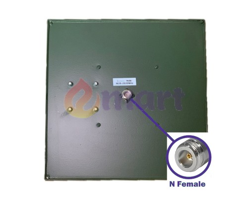 Патч антена 1600 - 2500 МГц 9.5 Дб N (female) Патч антена 1600 - 2500 МГц 9.5 Дб N (female)