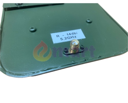 Патч антена 5.2 GHz 14 Дб SMA (female) для FPV дронів відео канал, проти Mavic, захист від скидів Патч антена 5.2 GHz 14 Дб SMA (female) для FPV дронів відео канал, проти Mavic, захист від скидів