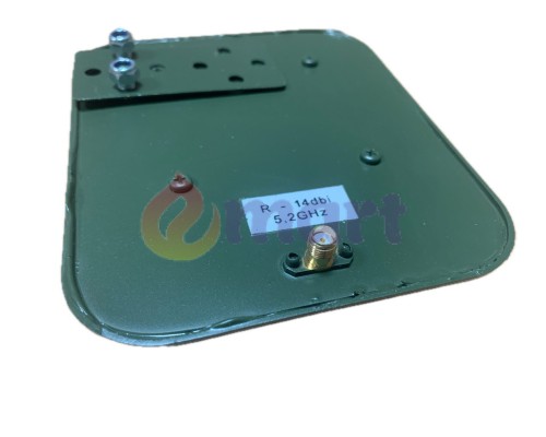 Патч антена 5.2 GHz 14 Дб SMA (female) для FPV дронів відео канал, проти Mavic, захист від скидів Патч антена 5.2 GHz 14 Дб SMA (female) для FPV дронів відео канал, проти Mavic, захист від скидів