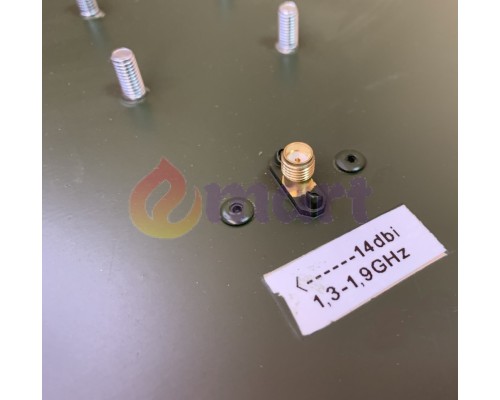 Патч антена 1.0 ГГц - 1.36 ГГц 9.5Дб SMA 50W