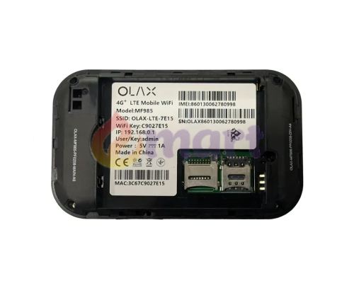 4G LTE Wi-Fi роутер Olax MF985 4G LTE Wi-Fi роутер Olax MF985