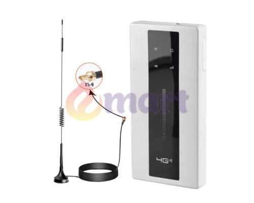 4G комплект 3G/4G LTE роутер Tianjie MF989 10000 мАч + авто антенна 12 Дб 4G комплект 3G/4G LTE роутер Tianjie MF989 10000 мАч + авто антенна 12 Дб