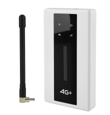 4G LTE комплект: роутер Tianjie MF989 з акумулятором 10000 мАг + антена 4 дБ (TS-9)