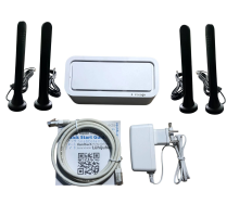 5G Wi-Fi роутер Inseego FX2000-3 (Wi-Fi 6, 1xLAN, 2xTS-9) + комплект зовнішніх антен 12 dBi (4 шт)
