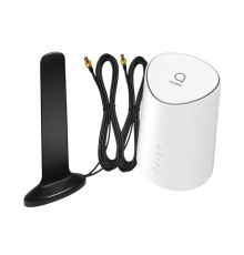 Комплект: 4G LTE Wi-Fi роутер Alcatel HH71 + всеспрямована 5G MIMO антена 12 dBi (магніт, 2×TS-9, 600–6000 МГц, 2×3 м)