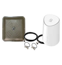 4G/4G+ Wi-Fi роутер Alcatel LINKHUB HH71 + MIMO антена "Energy" 15 dBi (2×10 м кабель, 2×TS-9)