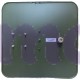 Патч антена 1.0 GHz - 1.36 GHz 9.5Дб N-Type 100W