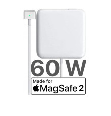 Зарядний пристрій для ноутбука Apple MagSafe 2 PA-60W (3,65A|16,5V|60W) (AC-вилка в подарунок)
