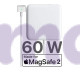 Зарядний пристрій для ноутбука Apple MagSafe 2 PA-60W (3,65A|16,5V|60W) (AC-вилка в подарунок)