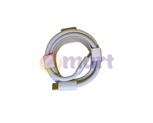 Кабель Apple USB-C to USB-C 240W 2м тканевая оплітка для MacBook (Без упаковки)