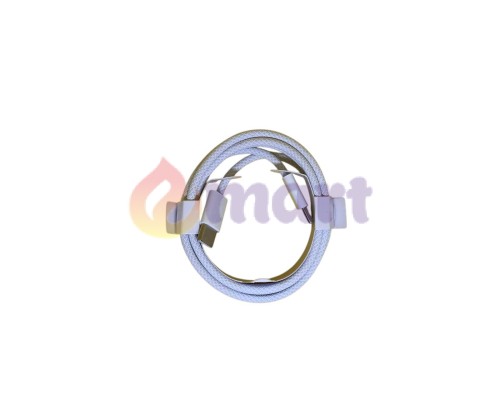 Кабель Apple USB-C to USB-C 240W 2м тканевая оплітка для MacBook (Без упаковки)