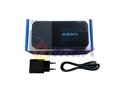 Роутер 5G Inseego MiFi X PRO Novatel M3100 (LAN, 5050 mAh, Kyivstar/Lifecell/Vodafone, Wi-Fi 6)